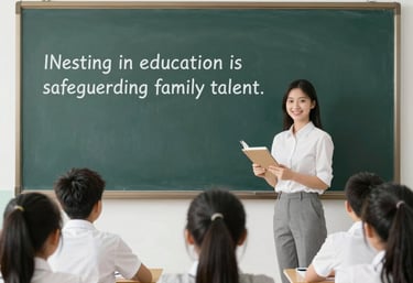 a man riding a skateboard down a street next to tall buildings