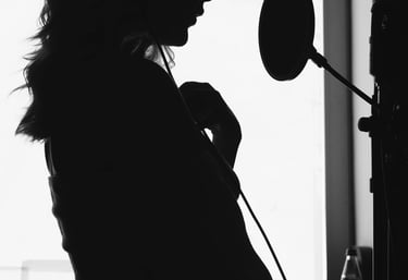enregistrement de la voix dans un studio à Bayonne, Biarritz, Anglet, Pays basque