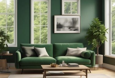 A skilled painter carefully applying navy blue paint to a modern home's exterior in Des Moines.