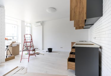 interior home improvements and renovation work in an Auckland property