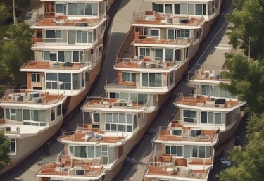 A friendly real estate agent showing a property to a happy family.