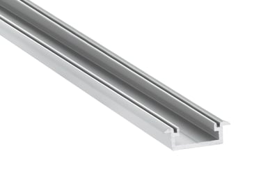 Perfil LED Vega de Perfiled: perfil de superficie de diseño plano y minimalista, ideal para iluminac