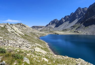 Lac du Viso, versant italien