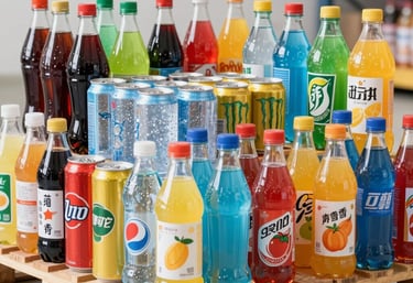 Close-up of hands exchanging a contract over a map showing trade routes between continents.