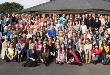 Susanna Kruger being part of a women's business conference