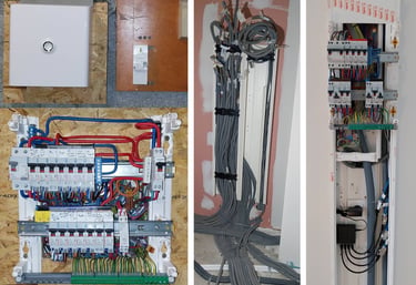 diverses interventions tableaux électriques