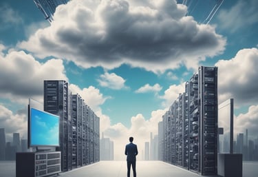 A smartphone displaying a custom-built app with intuitive design and smooth navigation.