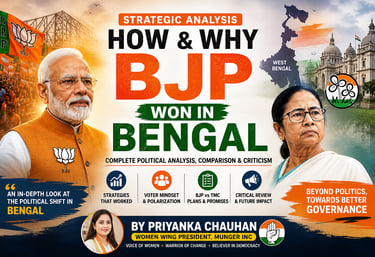 why bjp won in bengal