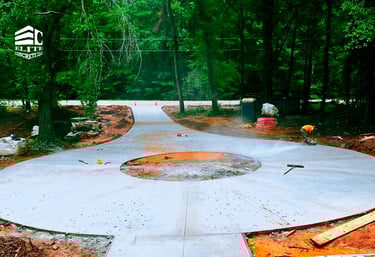 Concrete contractor driveway ga