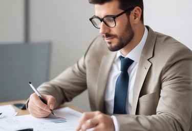 A two-story commercial building with a gray exterior, located beside a street. The storefront is protected with a chain-link fence, behind which various tools and equipment like ladders, bicycles, and lawnmowers are displayed. A person is standing near the entrance. Red signage on the right corner indicates 'Loans' and 'Top Kick.'