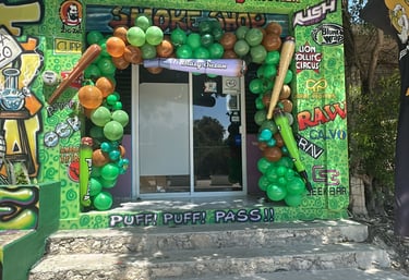 eureka 420 smokeshop on 5th avenue in playa del carmen