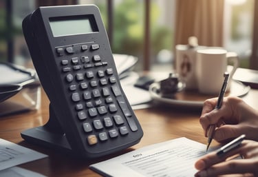 A sign with the word 'TAXI' written in bold black letters on a white background. Below the word, there is an illustration of a person sitting with their knees up, depicted in a minimalist black silhouette style. Part of a vehicle is partially visible in the foreground on the left side of the image.