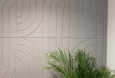 digitally cut acoustic Panels