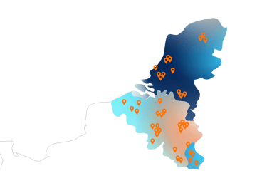 Benelux werkgebied Schoonmaak