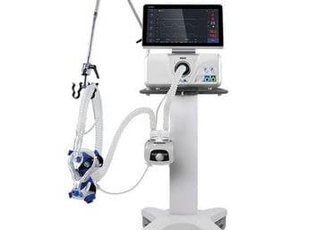 un dispositif médical avec un moniteur et un écran