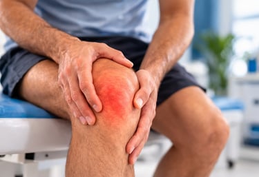 genou gonflé inflammation