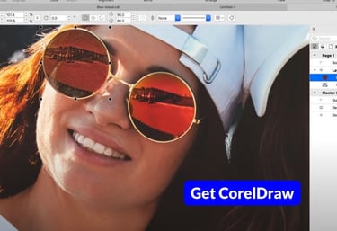 Get CorelDraw with AI-powered Bitmap Effects in Interactive Lenses.