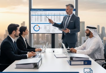 التدقيق الداخلي والخارجي
