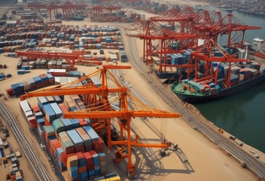 A professional team engaged in international trade activities.