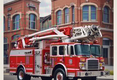 A brown sign with a yellow bus on it