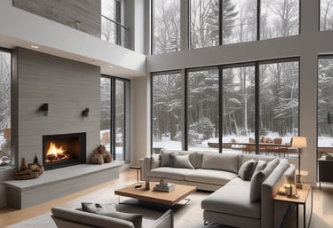 An elegant dining area showcasing luxury and style.