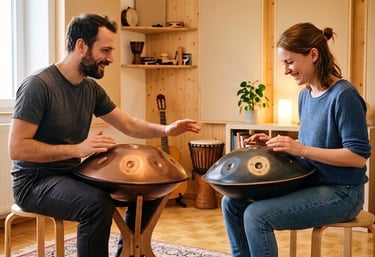 invata handpan lectii private 1 la 1