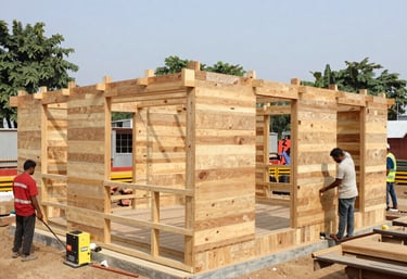 Finished modern home interior showcasing quality and style in Noida.