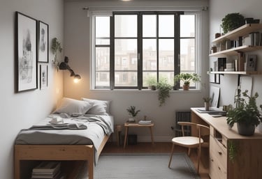 A welcoming shelter providing safe housing for individuals.