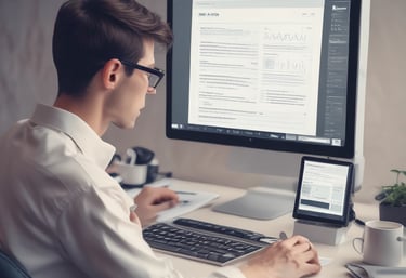a man riding a skateboard down the side of a ramp