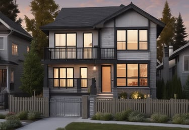 photo of white staircase