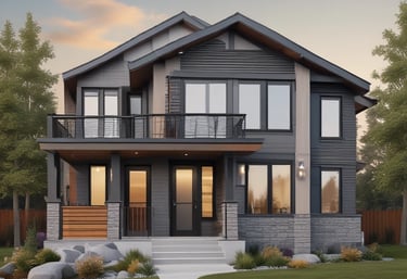 photo of white staircase