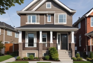 photo of white staircase