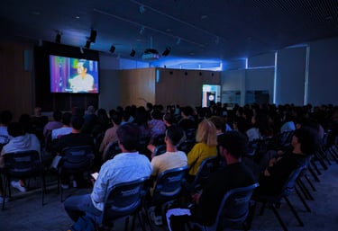 Over 140 attendees at an Auckland International Film Club screening event in Auckland CBD