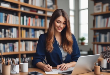 A vibrant marketplace showcasing diverse products and services in a bustling environment.