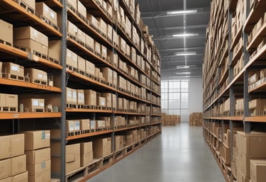 A well-organized kitchen with labeled containers and a clean countertop.