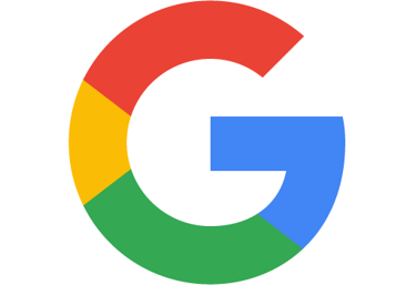 a google search engine logo linked to customer reviews