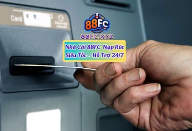 hướng dẫn nạp rút tiền nhà cái 88FC