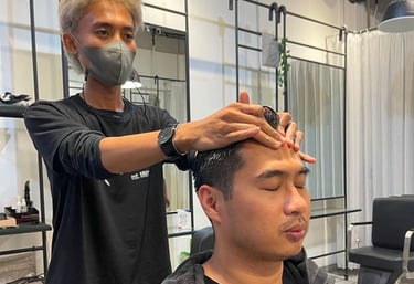 Hairspa Treatment by tjoekoer bawah pohon barbershop