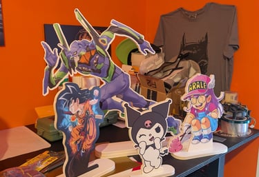 Stampa e sagomatura di Anime e Cartoon