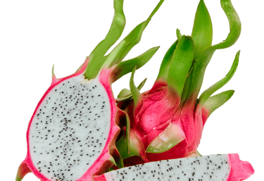 dragon fruit, white flesh