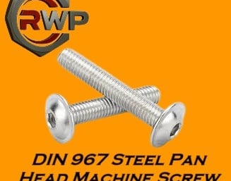 DIN 967 Phillips Pan Head Screw