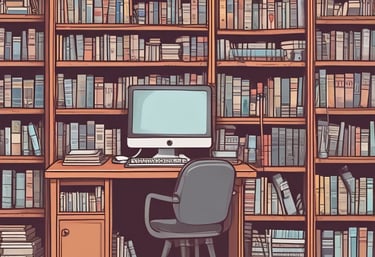 A small bookstore with two open doorways leading to shelves filled with books. The building has a rustic yellow facade with reddish-brown trim and architectural details. A sign next to the doorway reads 'Librería No 1 Barco de Papel' advertising book sales.