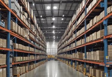 A large digital billboard on a brick building featuring a circular red border with the words 'RED ALERT' repeated twice. Inside the circle, the text '#WE MAKE EVENTS' is displayed in blue. The sign is illuminated against the backdrop of the building, conveying a clear message.