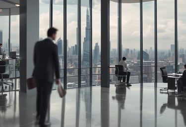 A sign featuring the word 'CONSULTATION' in bold, black capital letters. Beneath the text, there is Braille marked on a white background, surrounded by a dark wooden frame.