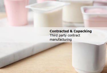 food beverage supplements copacking contract manufacturing