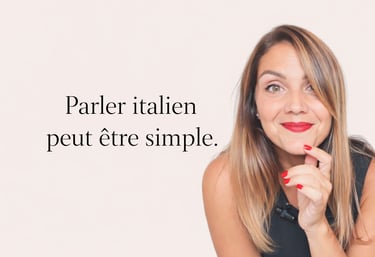 Enrica, fondatrice de la méthode Prêt à Parler, pour apprendre l’italien simplement et sans stress.