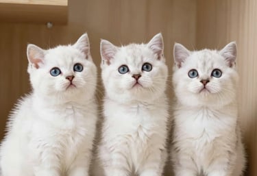 A cozy British Shorthair cat curled up on a soft blanket by a sunny window.