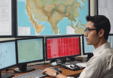 User exploring a detailed 3D geophysical volume model on a web browser interface.