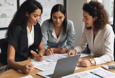 Scrabble tiles arranged to spell 'ONLINE MARKETING' on a wooden table with a textured surface.