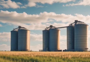 A laptop on a table displaying a cryptocurrency trading platform. The screen lists various cryptocurrencies along with their buy and sell values, spread percentages, and 24-hour change percentages. The keyboard and touchpad of the laptop are visible, set against a neutral background with a sofa in the back.